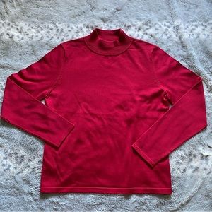 Pendleton Petite Red Knitted Sweater Sz S